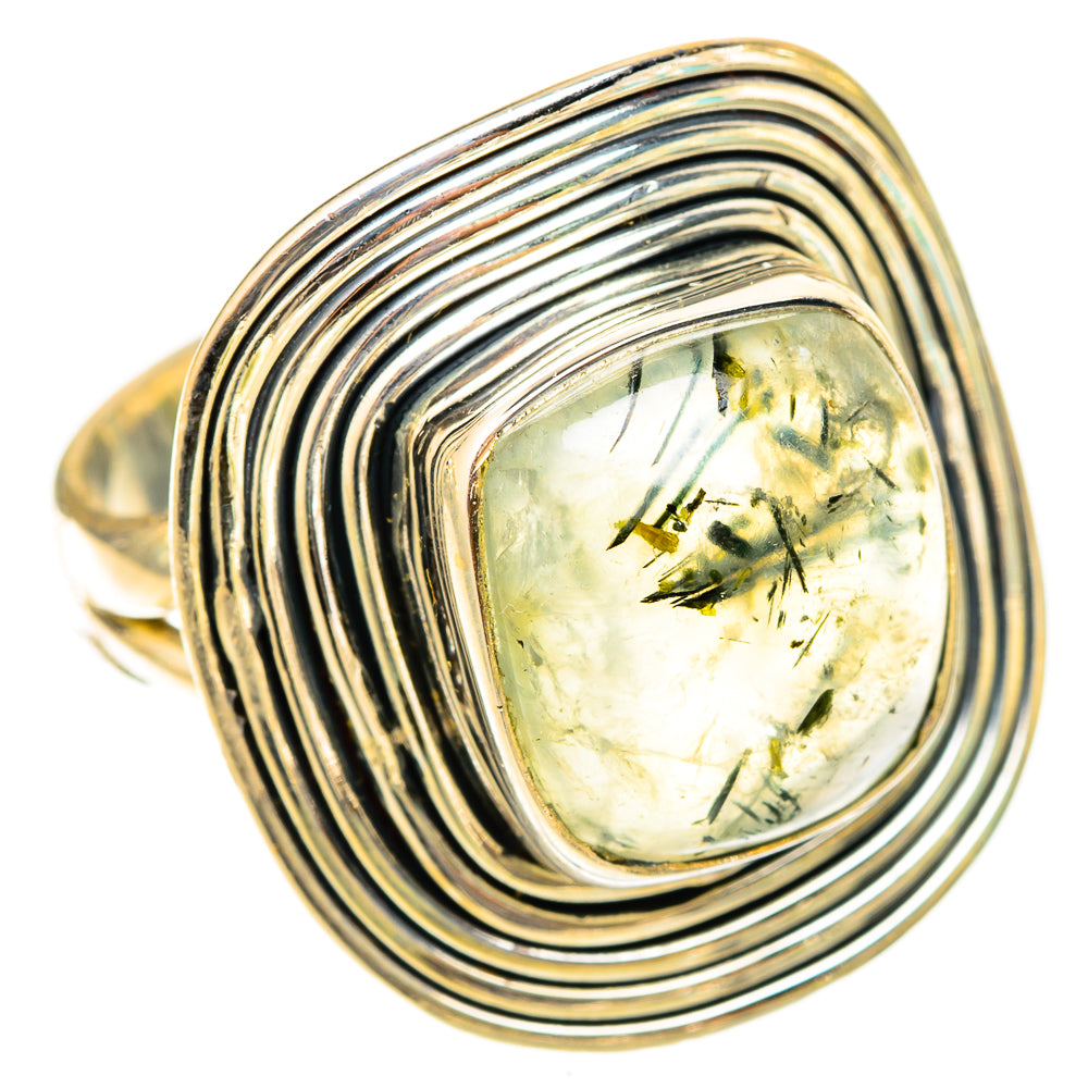 Prehnite Rings handcrafted by Anasilvercos - RING120897 - Photo 2