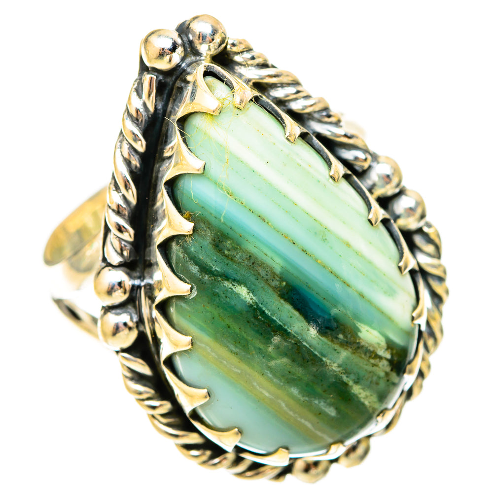 Ocean Jasper Rings handcrafted by Anasilvercos - RING120899 - Photo 2