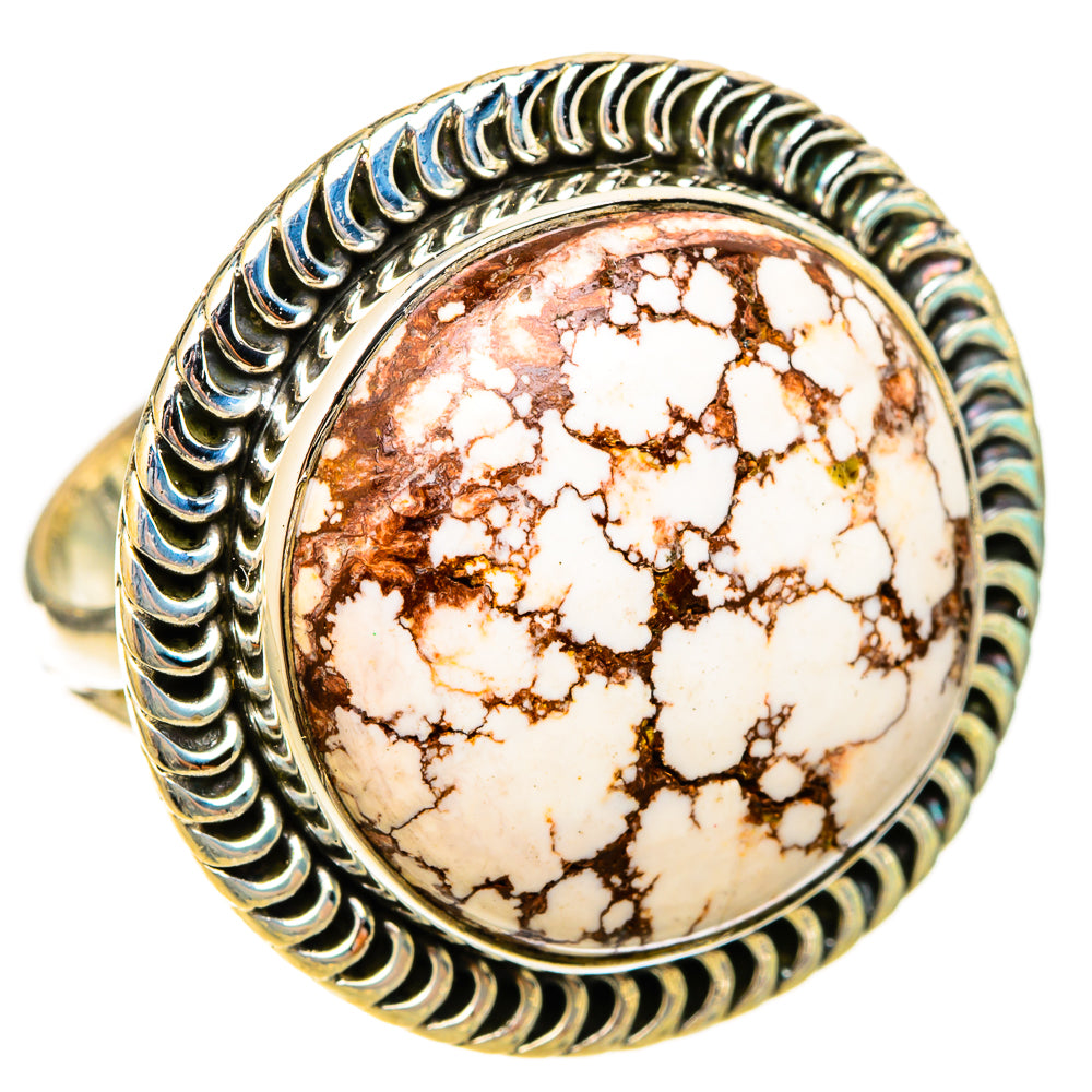 Wild Horse Jasper Rings handcrafted by Anasilvercos - RING120909 - Photo 2