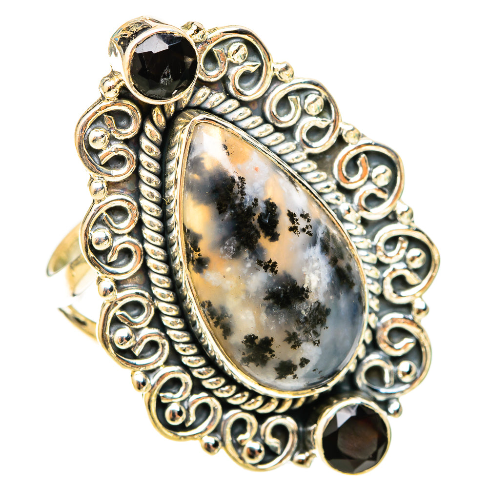 Dendritic Opal Rings handcrafted by Anasilvercos - RING120920 - Photo 2