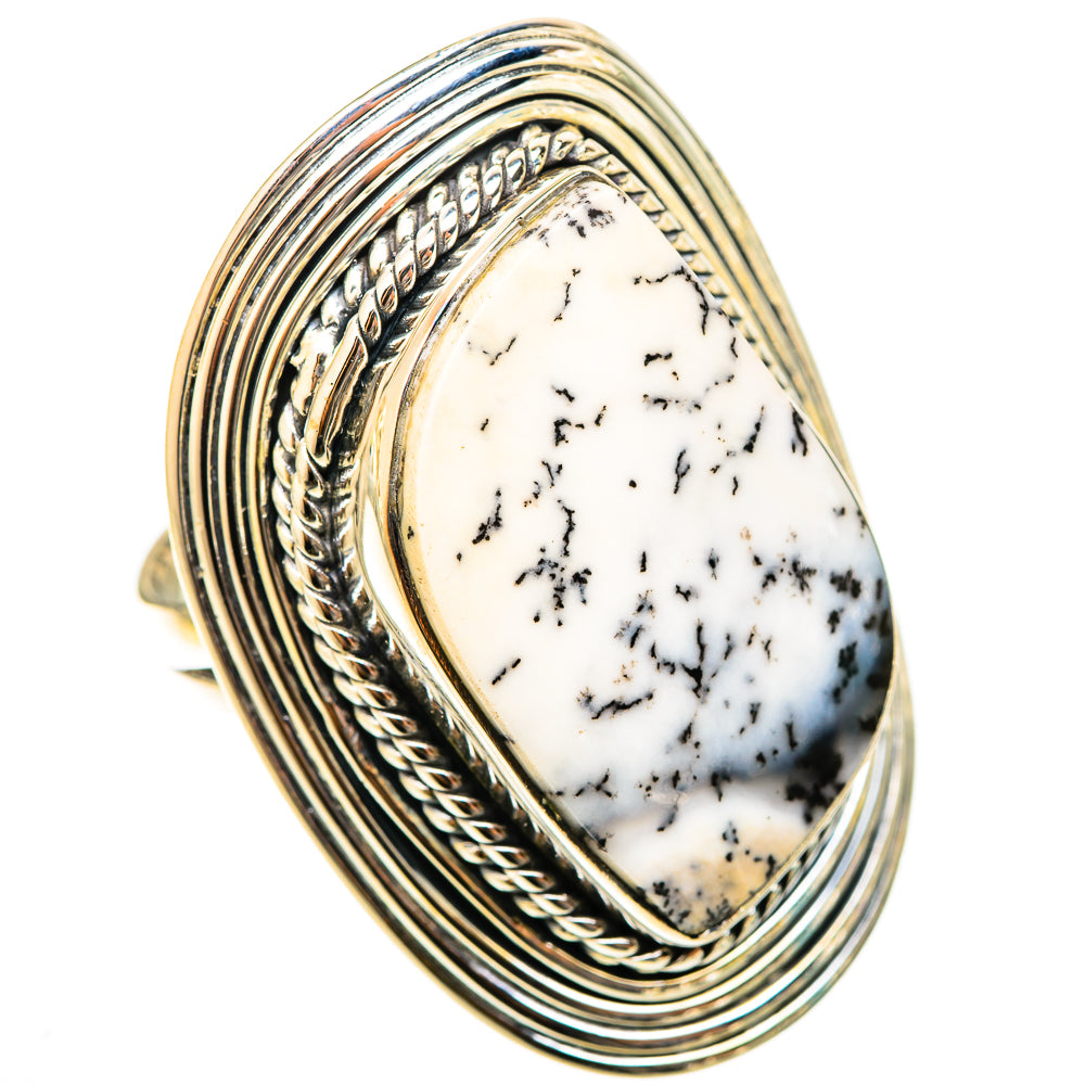 Dendritic Opal Rings handcrafted by Anasilvercos - RING120932 - Photo 2