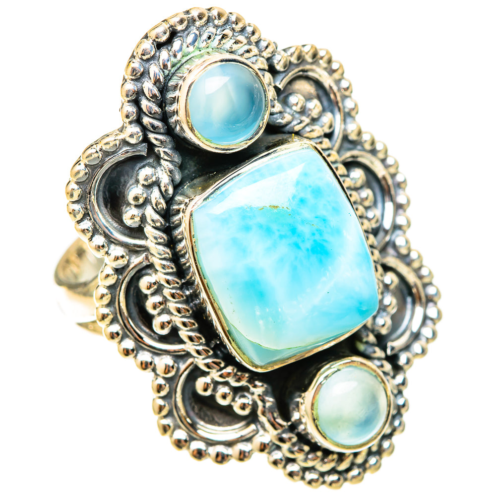 Larimar Rings handcrafted by Anasilvercos - RING120944 - Photo 2