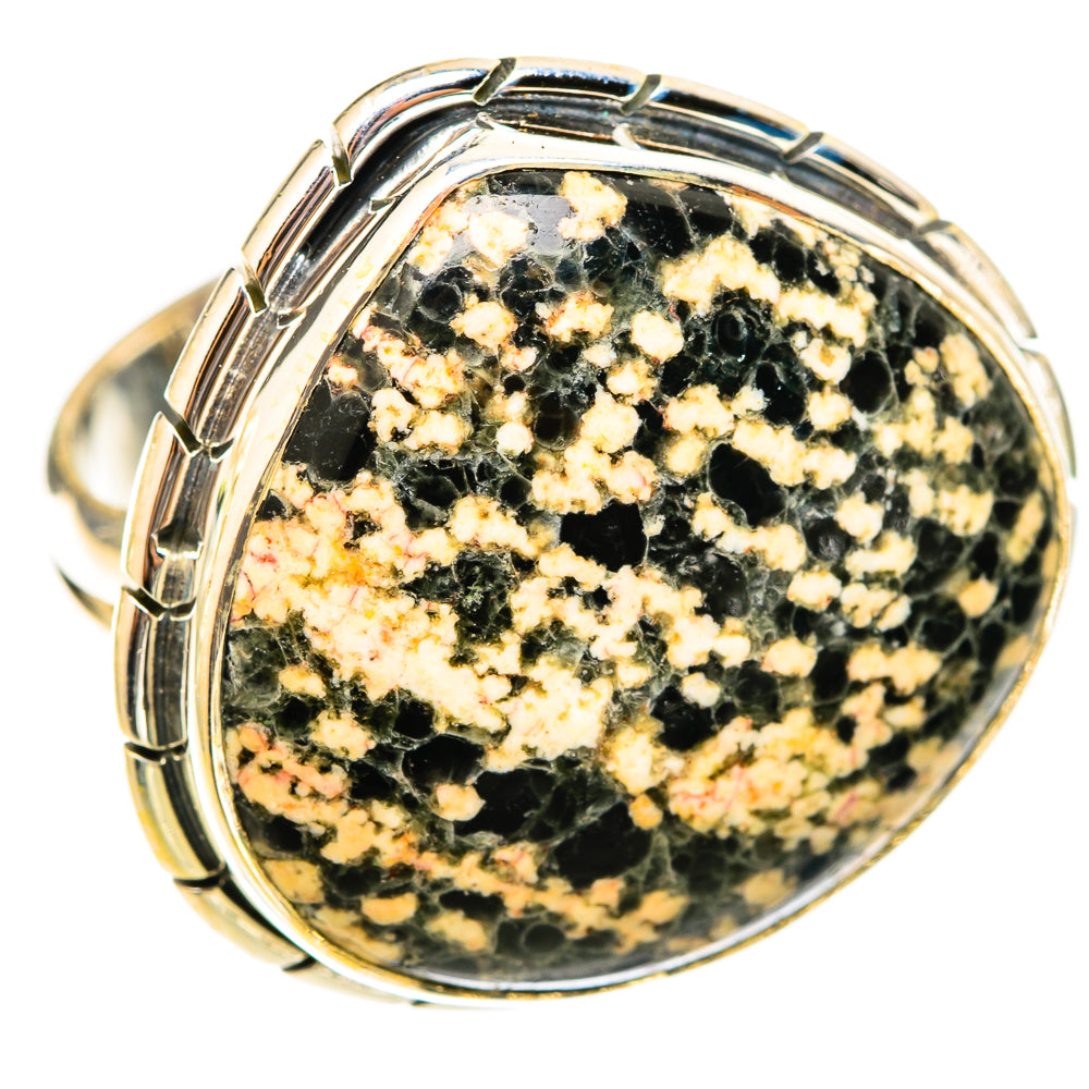 Ocean Jasper Rings handcrafted by Anasilvercos - RING121015 - Photo 2