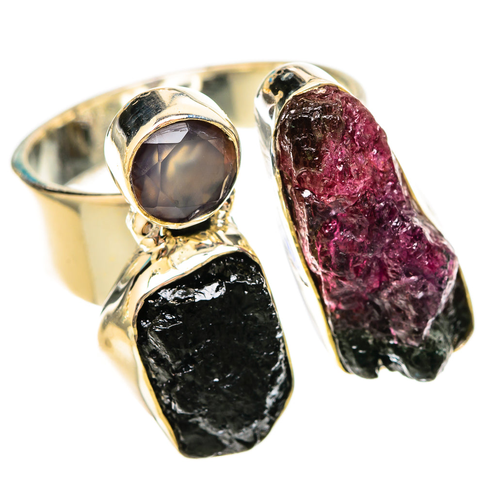 Russian Eudialyte Rings handcrafted by Anasilvercos - RING121057 - Photo 2