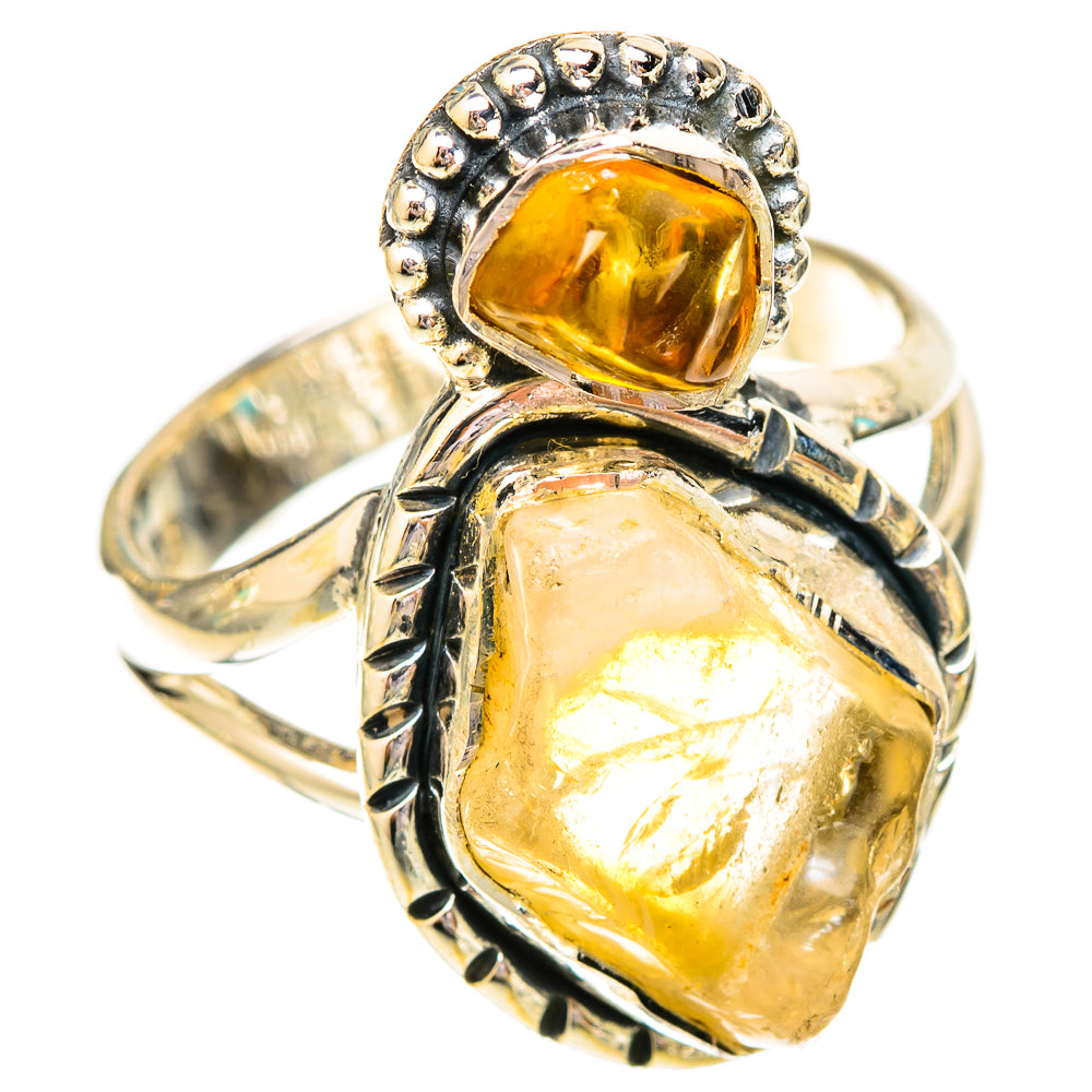 Citrine Rings handcrafted by Anasilvercos - RING121077 - Photo 2