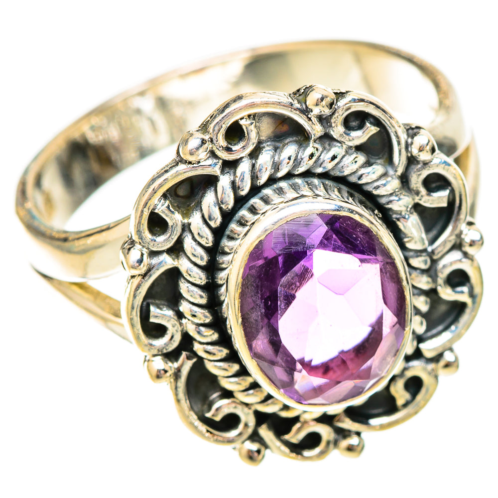 Amethyst Rings handcrafted by Anasilvercos - RING121083 - Photo 2