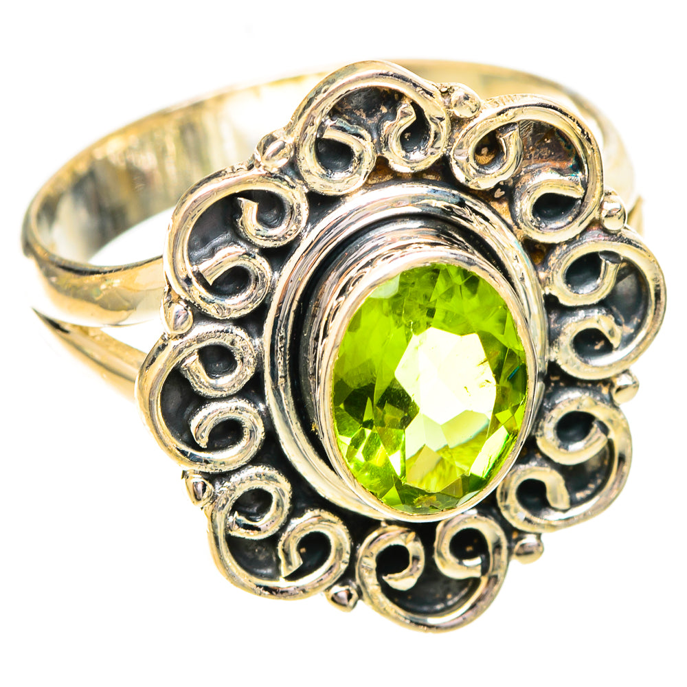 Peridot Rings handcrafted by Anasilvercos - RING121158 - Photo 2