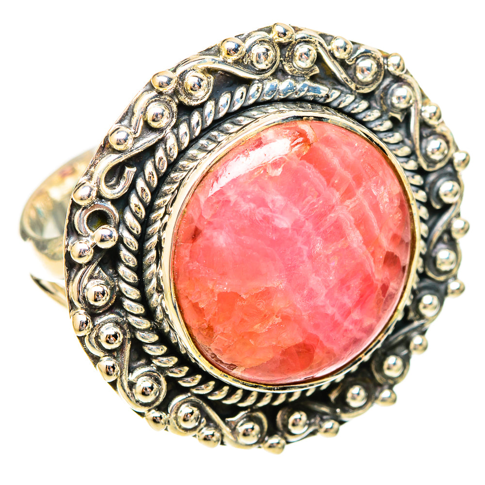 Rhodochrosite Rings handcrafted by Anasilvercos - RING121168 - Photo 2