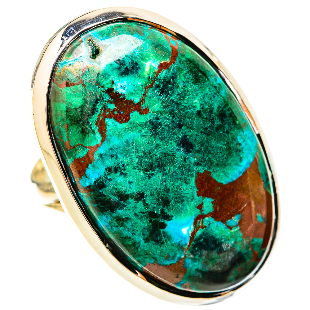Chrysocolla Rings handcrafted by Anasilvercos - RING121189 - Photo 2
