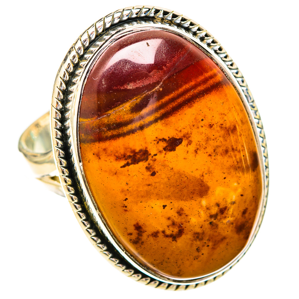 Mookaite Rings handcrafted by Anasilvercos - RING121202 - Photo 2