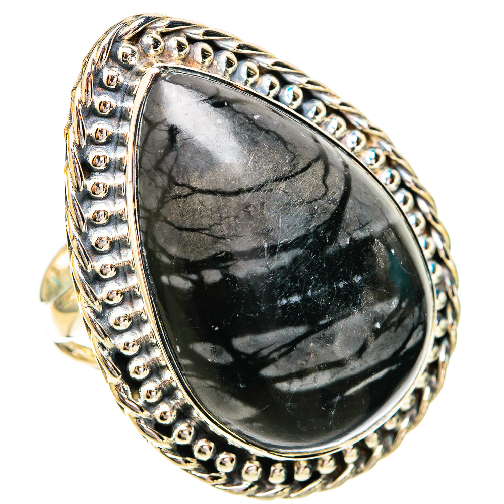Picasso Jasper Rings handcrafted by Anasilvercos - RING121217 - Photo 2