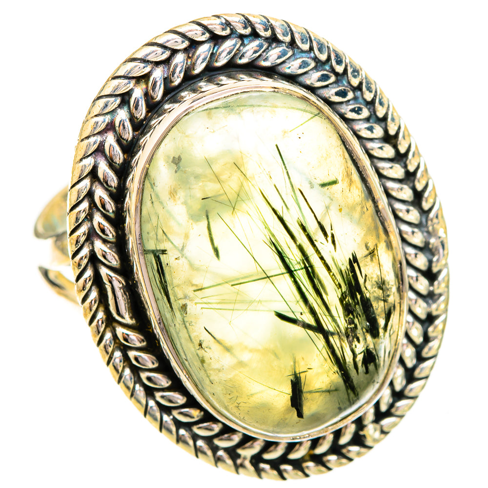 Prehnite Rings handcrafted by Anasilvercos - RING121245 - Photo 2