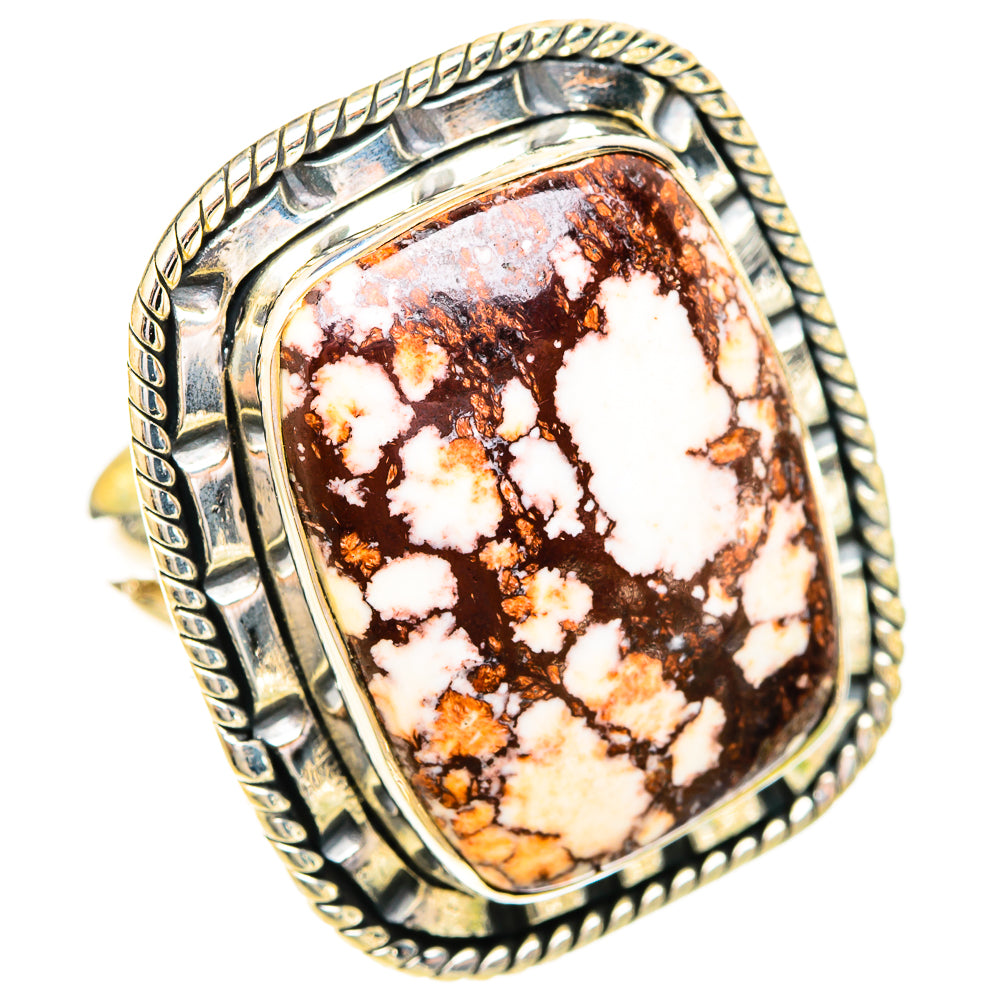 Wild Horse Jasper Rings handcrafted by Anasilvercos - RING121253 - Photo 2