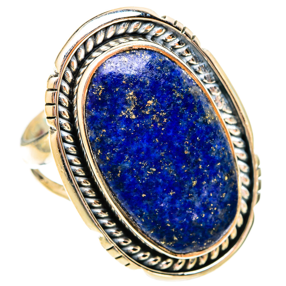 Lapis Lazuli Rings handcrafted by Anasilvercos - RING121281 - Photo 2