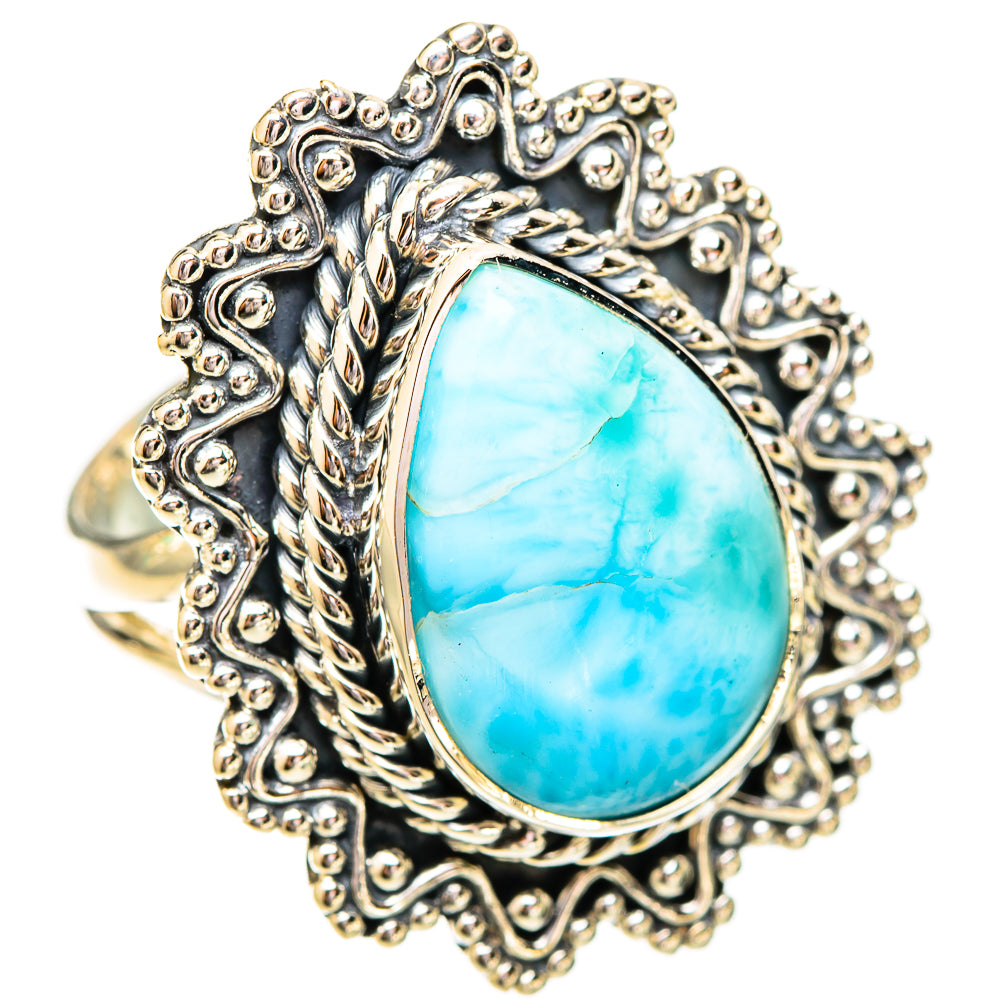 Larimar Rings handcrafted by Anasilvercos - RING121285 - Photo 2