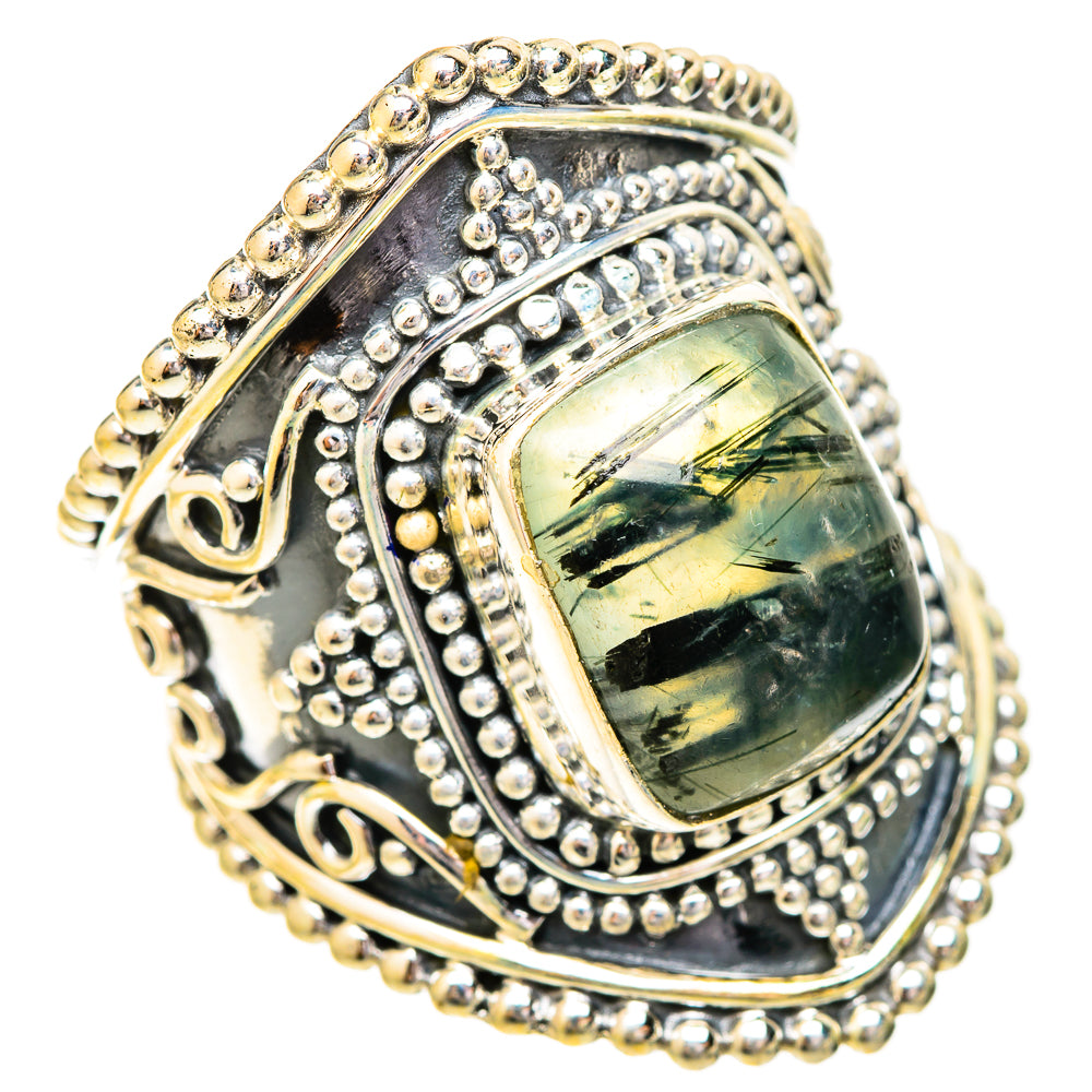Prehnite Rings handcrafted by Anasilvercos - RING121291 - Photo 2