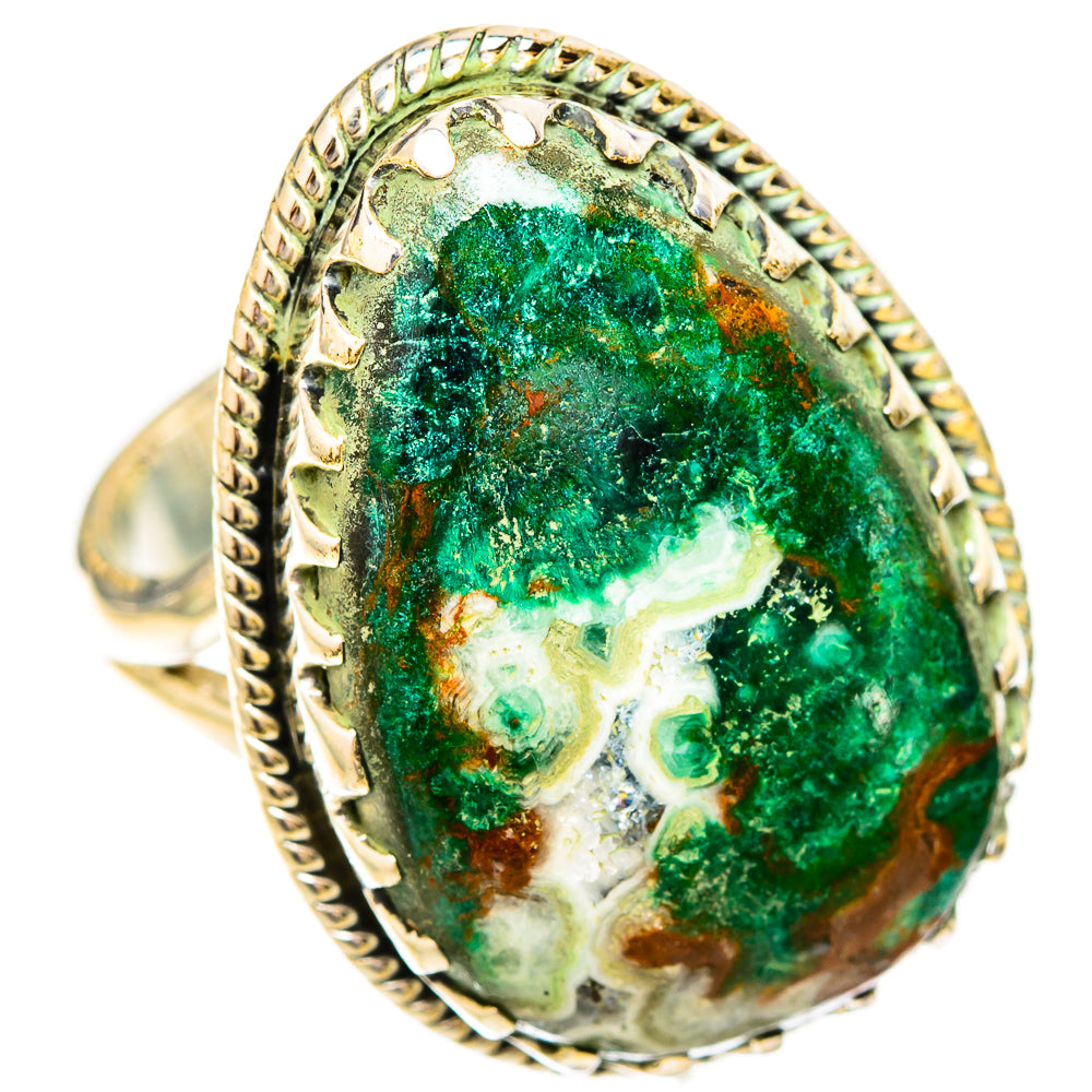 Malachite Rings handcrafted by Anasilvercos - RING121294 - Photo 2