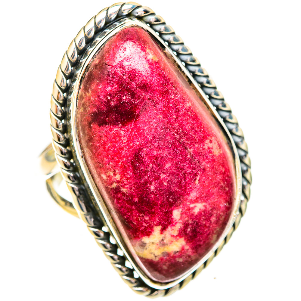 Thulite Rings handcrafted by Anasilvercos - RING121306 - Photo 2