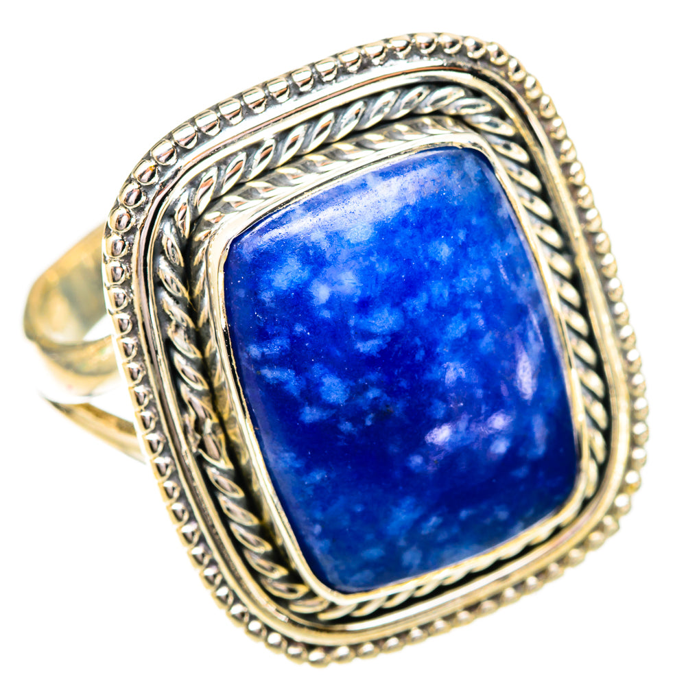 Sodalite Rings handcrafted by Anasilvercos - RING121326 - Photo 2