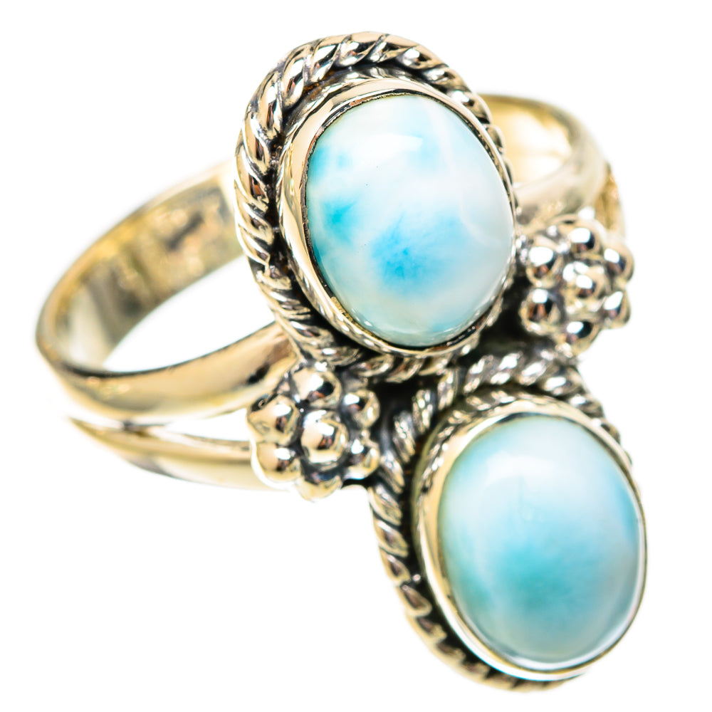 Larimar Rings handcrafted by Anasilvercos - RING121329 - Photo 2