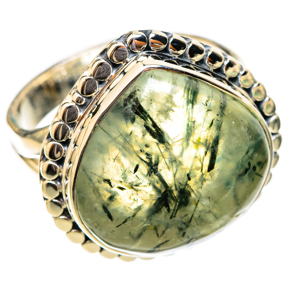 Prehnite Rings handcrafted by Anasilvercos - RING121339 - Photo 2
