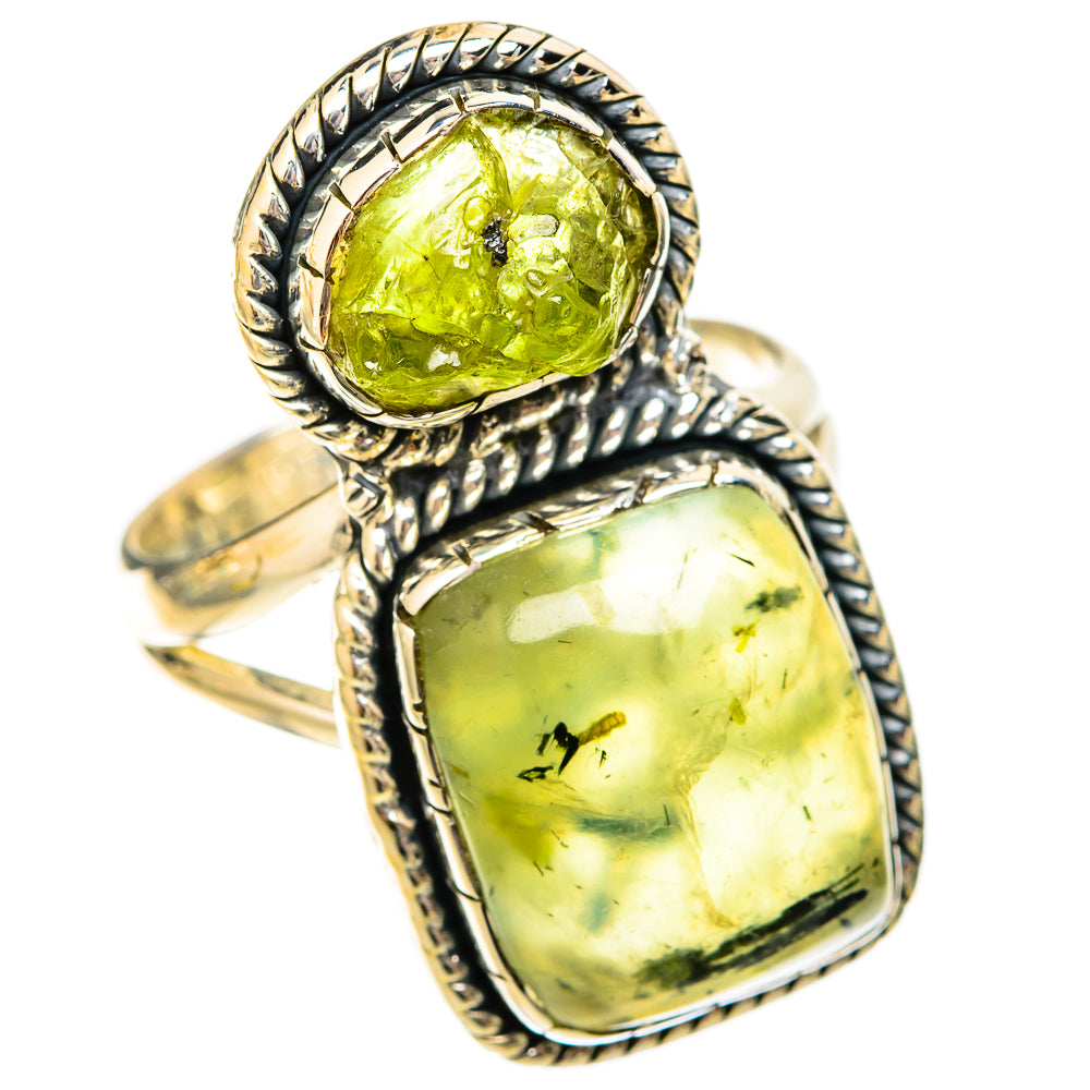 Prehnite Rings handcrafted by Anasilvercos - RING121372 - Photo 2