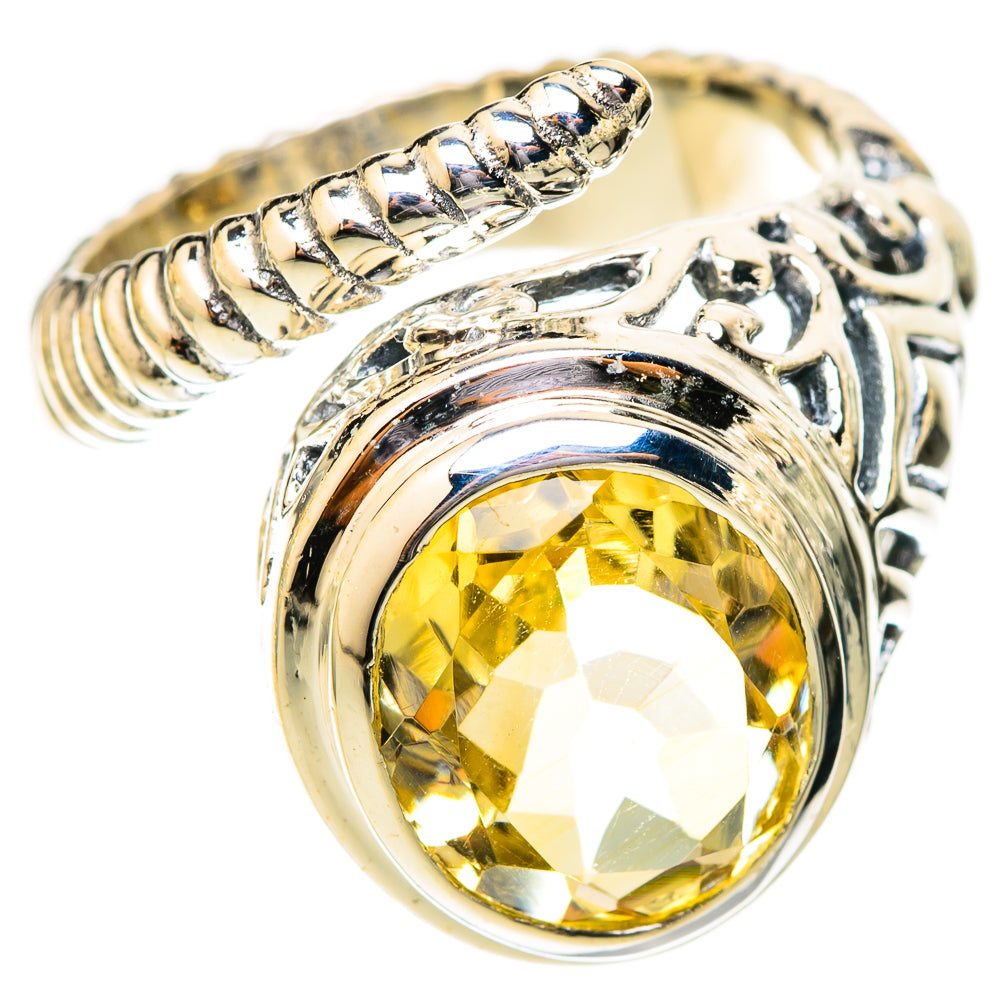 Citrine Rings handcrafted by Anasilvercos - RING121409 - Photo 2