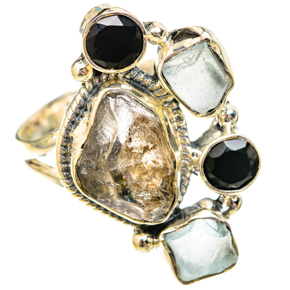 Herkimer Diamond Rings handcrafted by Anasilvercos - RING121414 - Photo 2