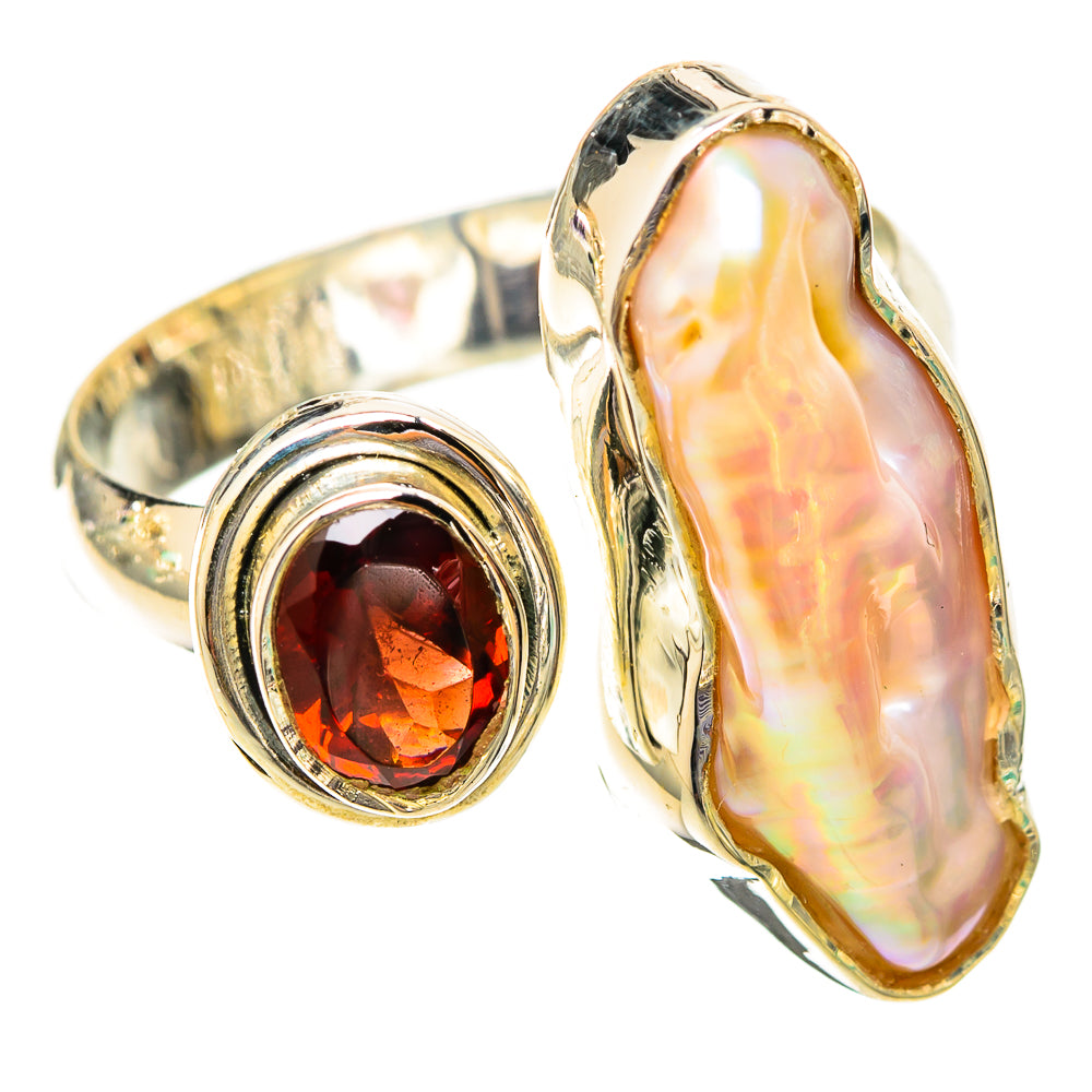 Mother Of Pearl Rings handcrafted by Anasilvercos - RING121417 - Photo 2