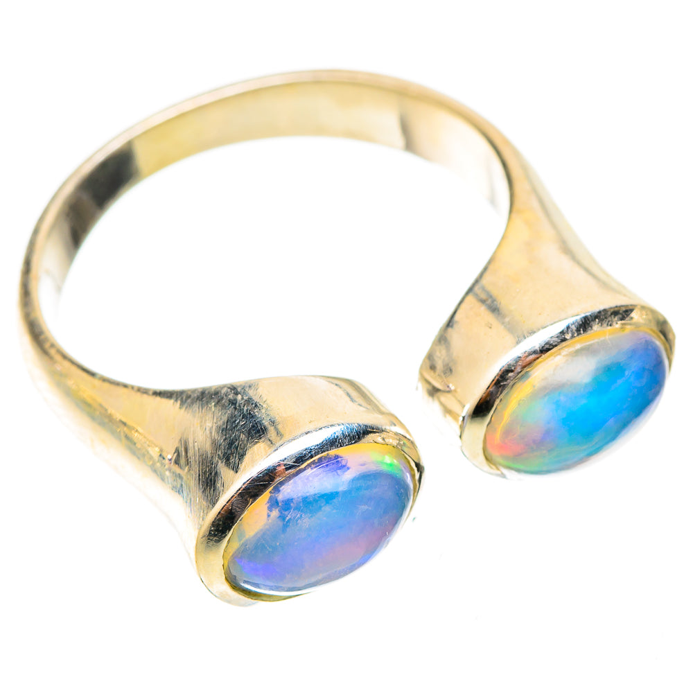 Ethiopian Opal Rings handcrafted by Anasilvercos - RING121451 - Photo 2