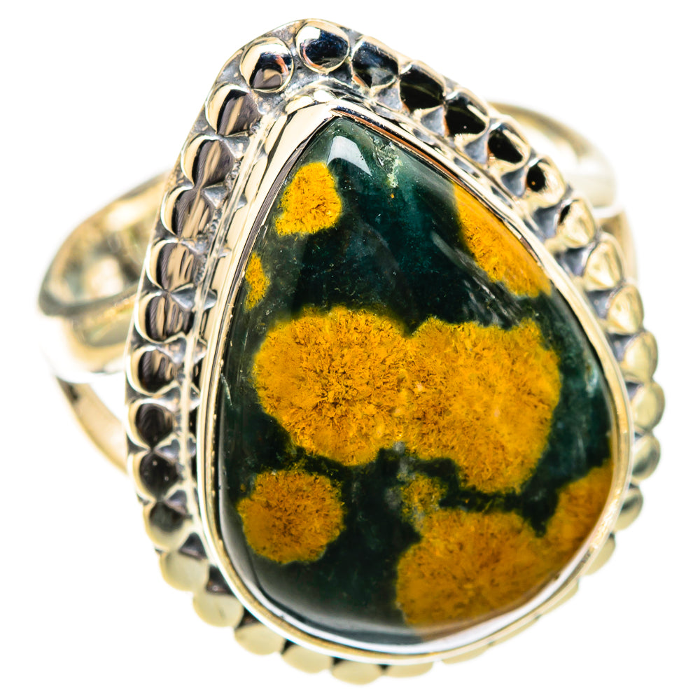 Ocean Jasper Rings handcrafted by Anasilvercos - RING121465 - Photo 2