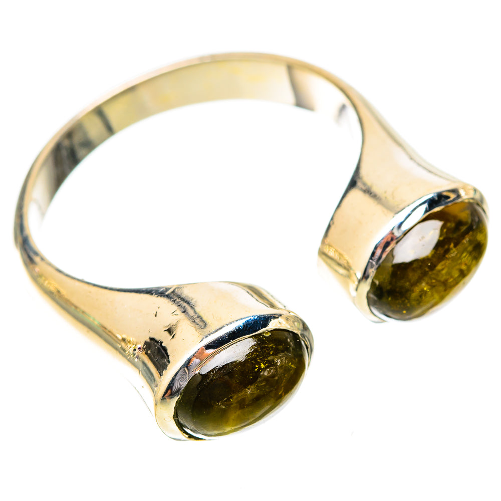 Green Tourmaline Rings handcrafted by Anasilvercos - RING121468 - Photo 2