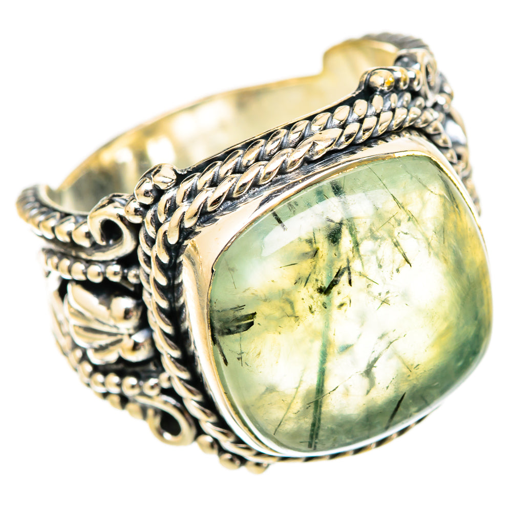 Prehnite Rings handcrafted by Anasilvercos - RING121565 - Photo 2