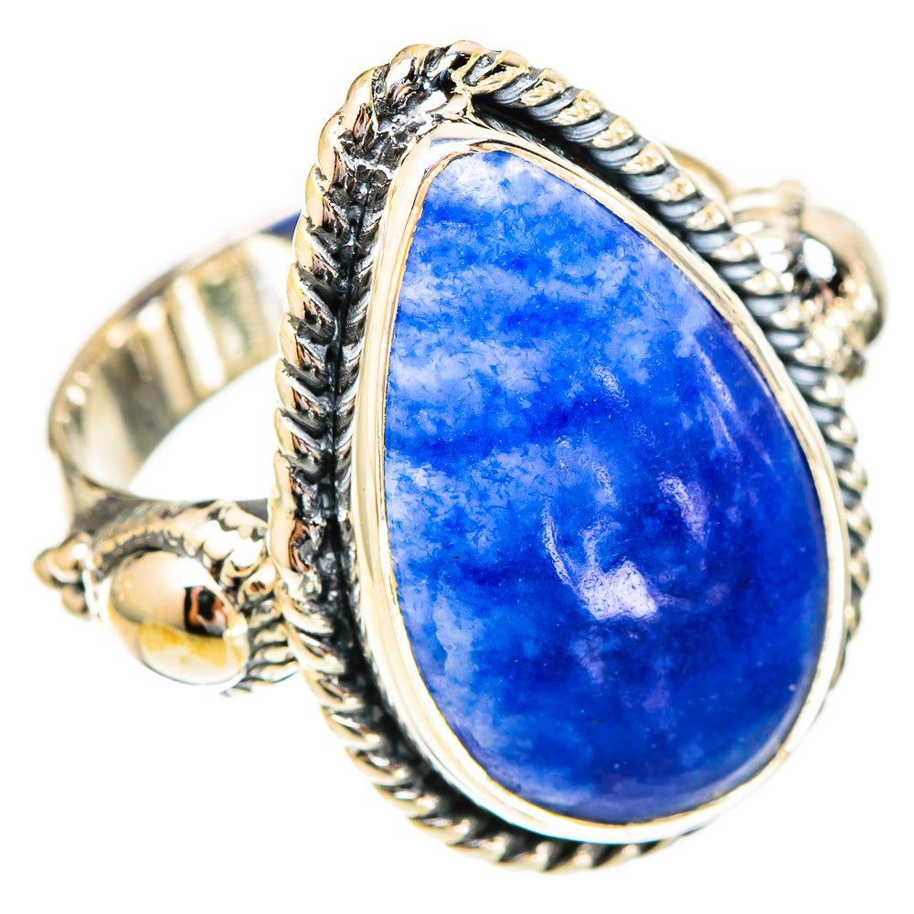 Sodalite Rings handcrafted by Anasilvercos - RING121672 - Photo 2