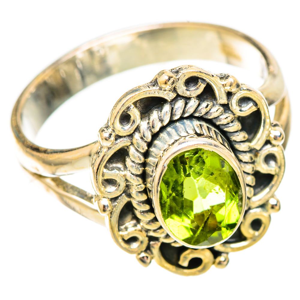 Peridot Rings handcrafted by Anasilvercos - RING121680 - Photo 2