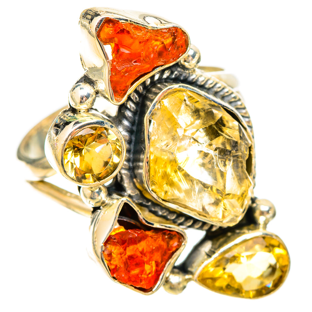 Citrine Rings handcrafted by Anasilvercos - RING121687 - Photo 2