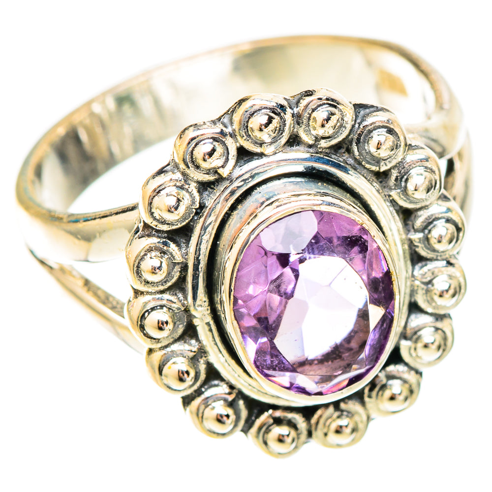 Amethyst Rings handcrafted by Anasilvercos - RING121690 - Photo 2