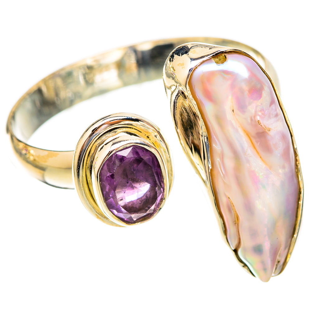 Mother Of Pearl Rings handcrafted by Anasilvercos - RING121698 - Photo 2