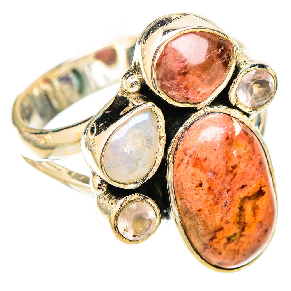 Mexican Fire Opal Rings handcrafted by Anasilvercos - RING121701 - Photo 2