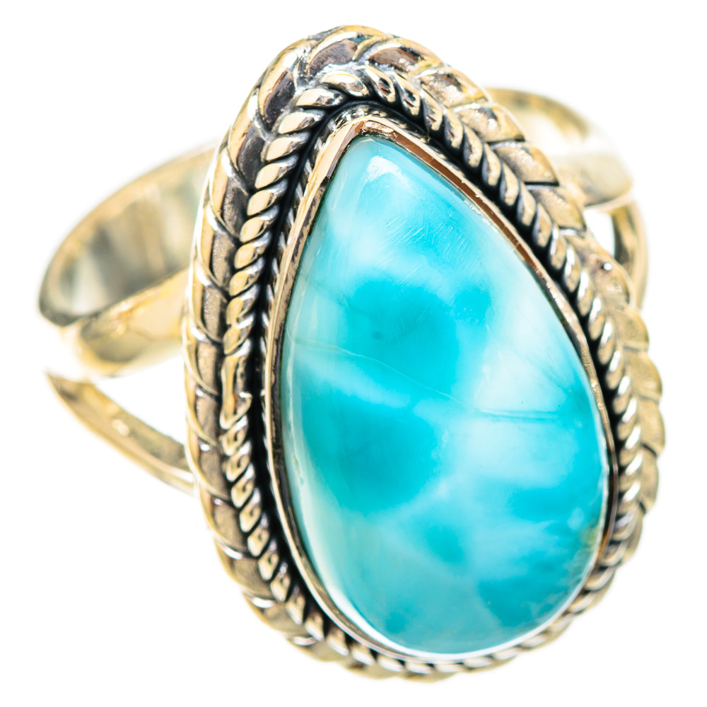 Larimar Rings handcrafted by Anasilvercos - RING121741 - Photo 2