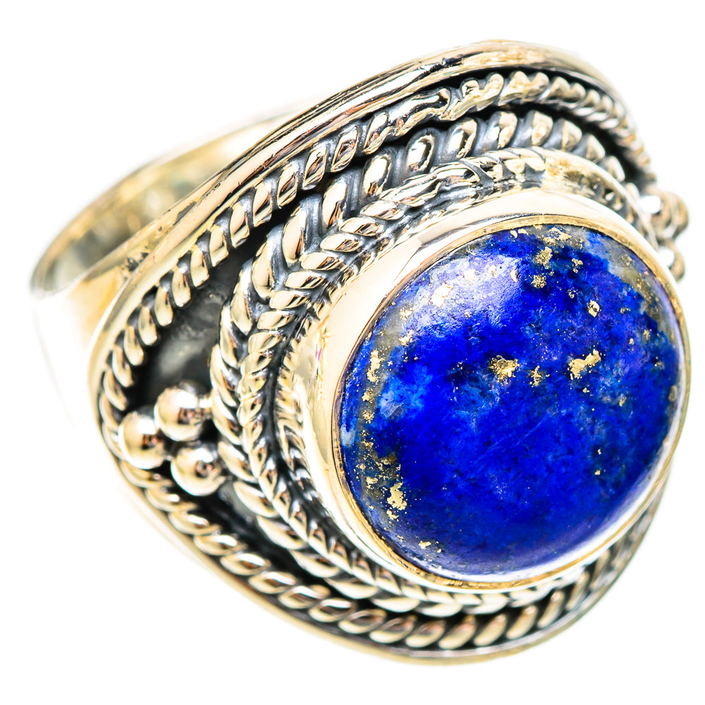 Lapis Lazuli Rings handcrafted by Anasilvercos - RING121743 - Photo 2