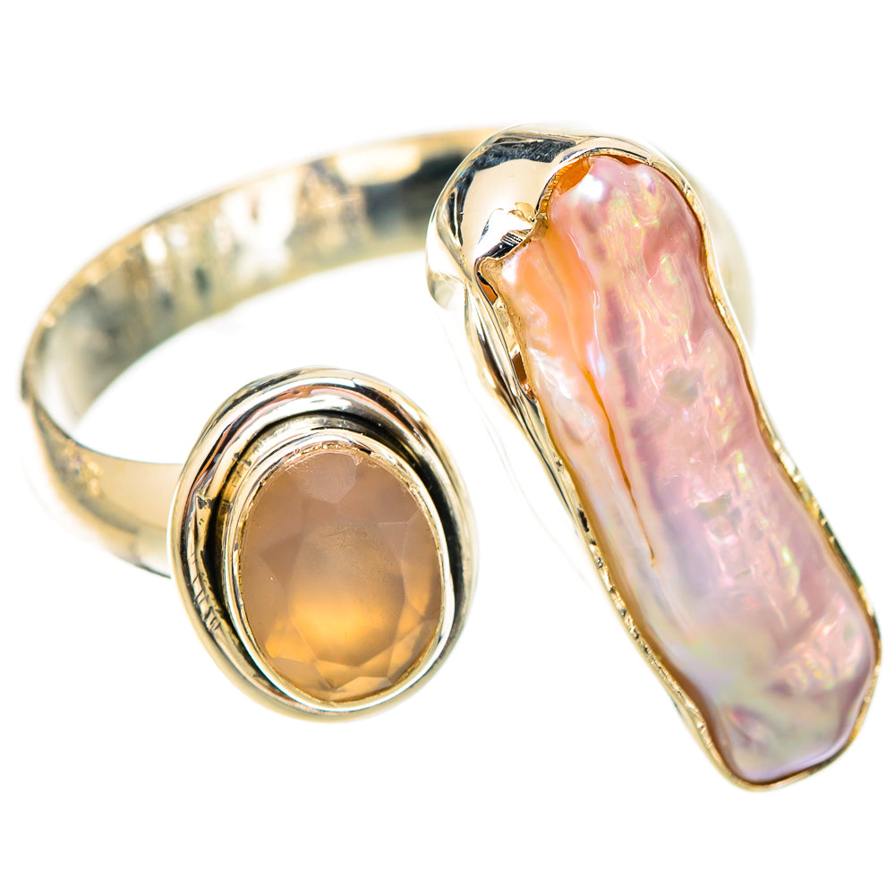 Mother Of Pearl Rings handcrafted by Anasilvercos - RING121765 - Photo 2