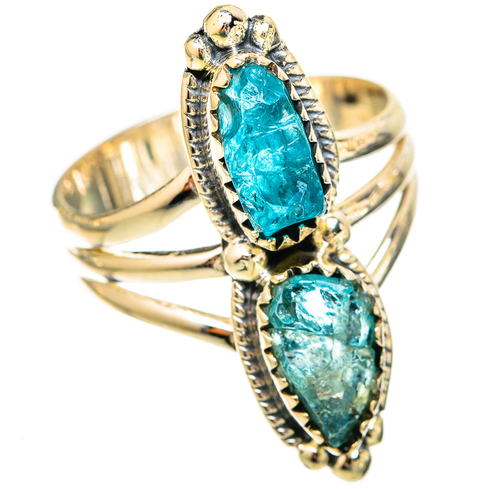 Apatite Rings handcrafted by Anasilvercos - RING121775 - Photo 2