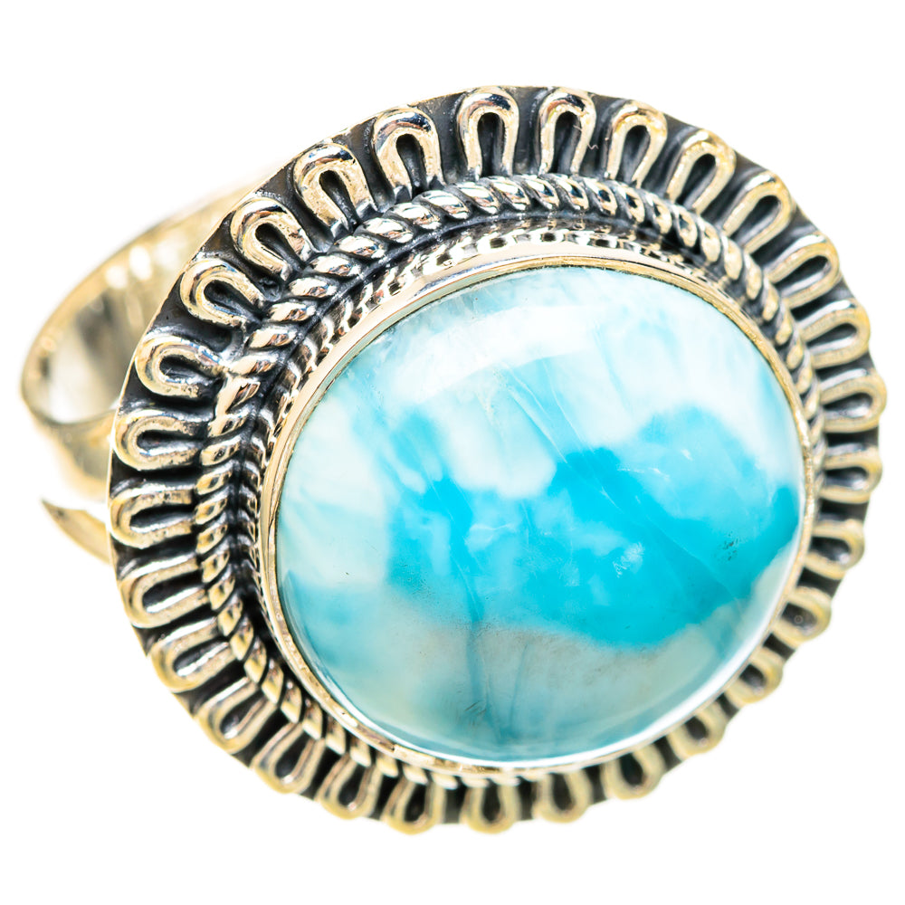 Larimar Rings handcrafted by Anasilvercos - RING121803 - Photo 2