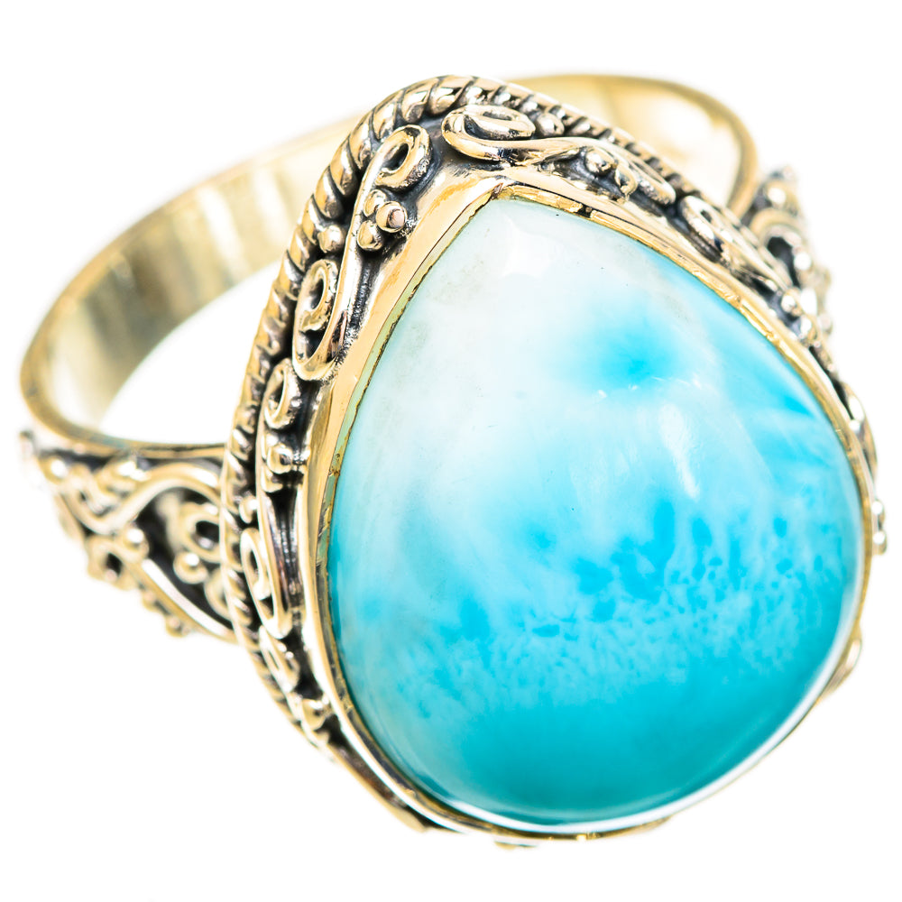 Larimar Rings handcrafted by Anasilvercos - RING121908 - Photo 2