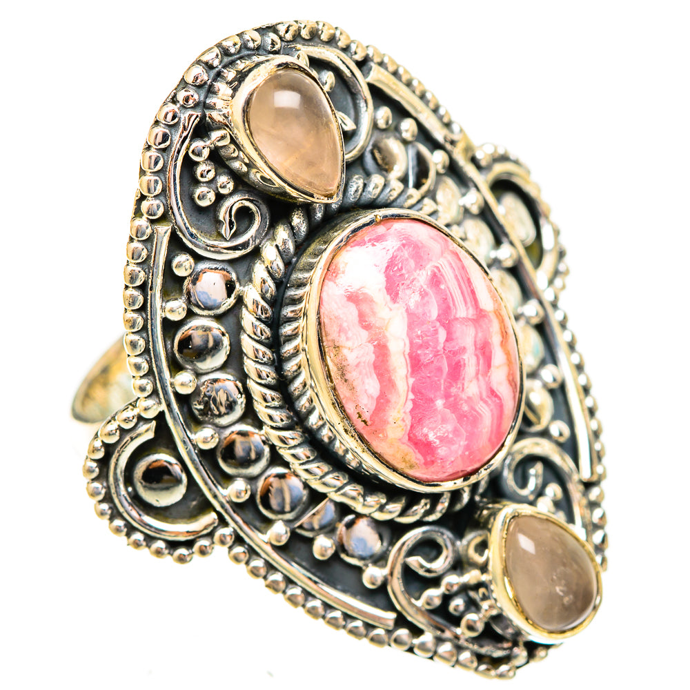 Rhodochrosite Rings handcrafted by Anasilvercos - RING121929 - Photo 2