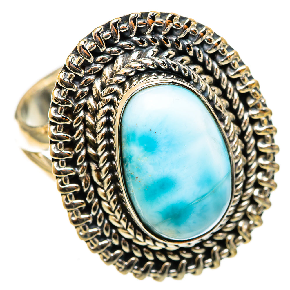 Larimar Rings handcrafted by Anasilvercos - RING121973 - Photo 2