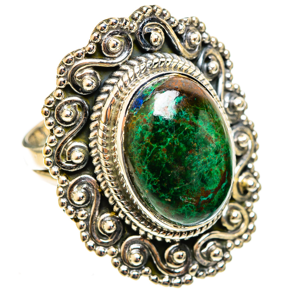Malachite Rings handcrafted by Anasilvercos - RING121977 - Photo 2
