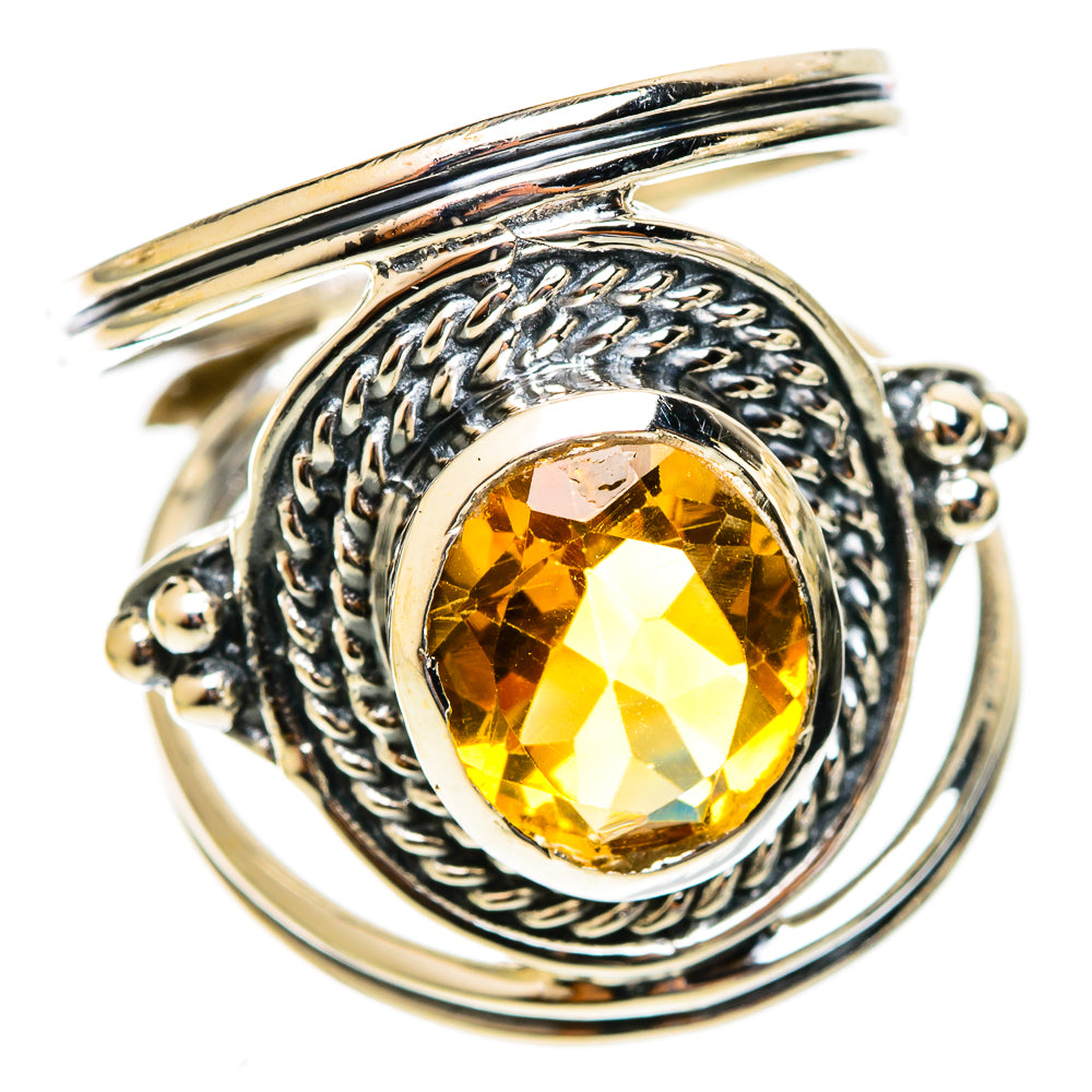 Citrine Rings handcrafted by Anasilvercos - RING121982 - Photo 2
