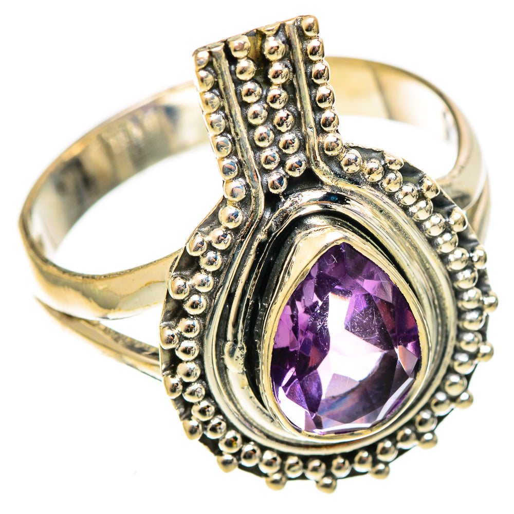 Amethyst Rings handcrafted by Anasilvercos - RING121987 - Photo 2